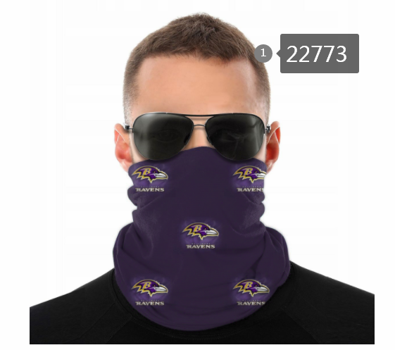 2021 NFL Baltimore Ravens 152 Dust mask with filter